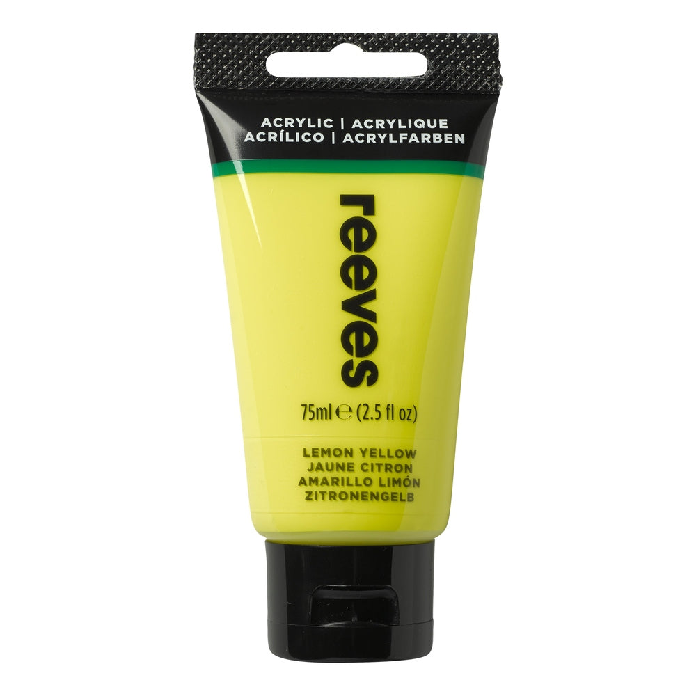 ACRYL REEVES 75ML LEMON YELLOW