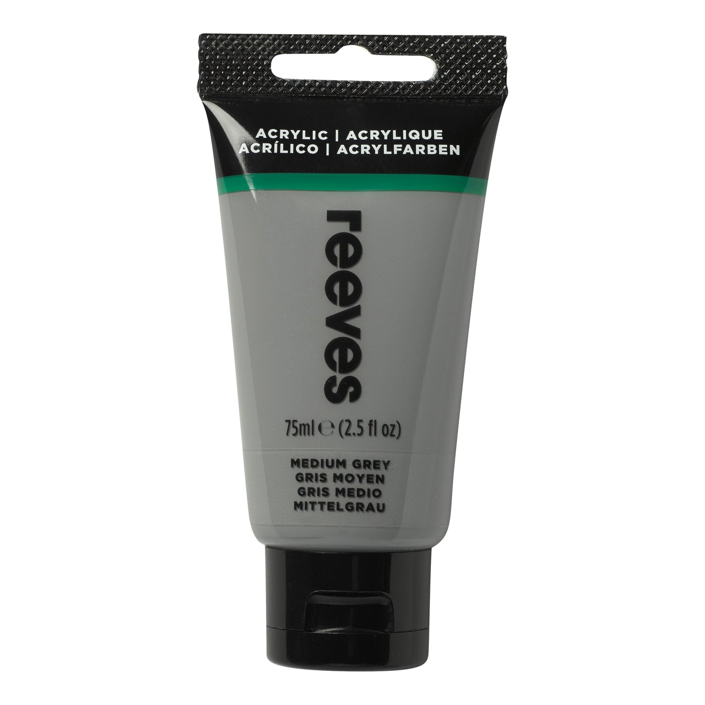 ACRYL REEVES 200ML MED GREY
