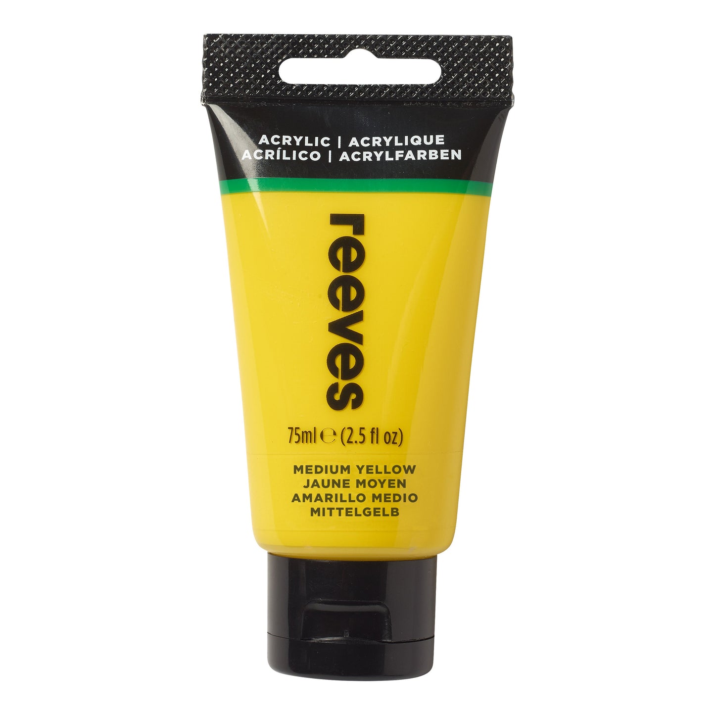ACRYL REEVES 75ML MED YELLOW