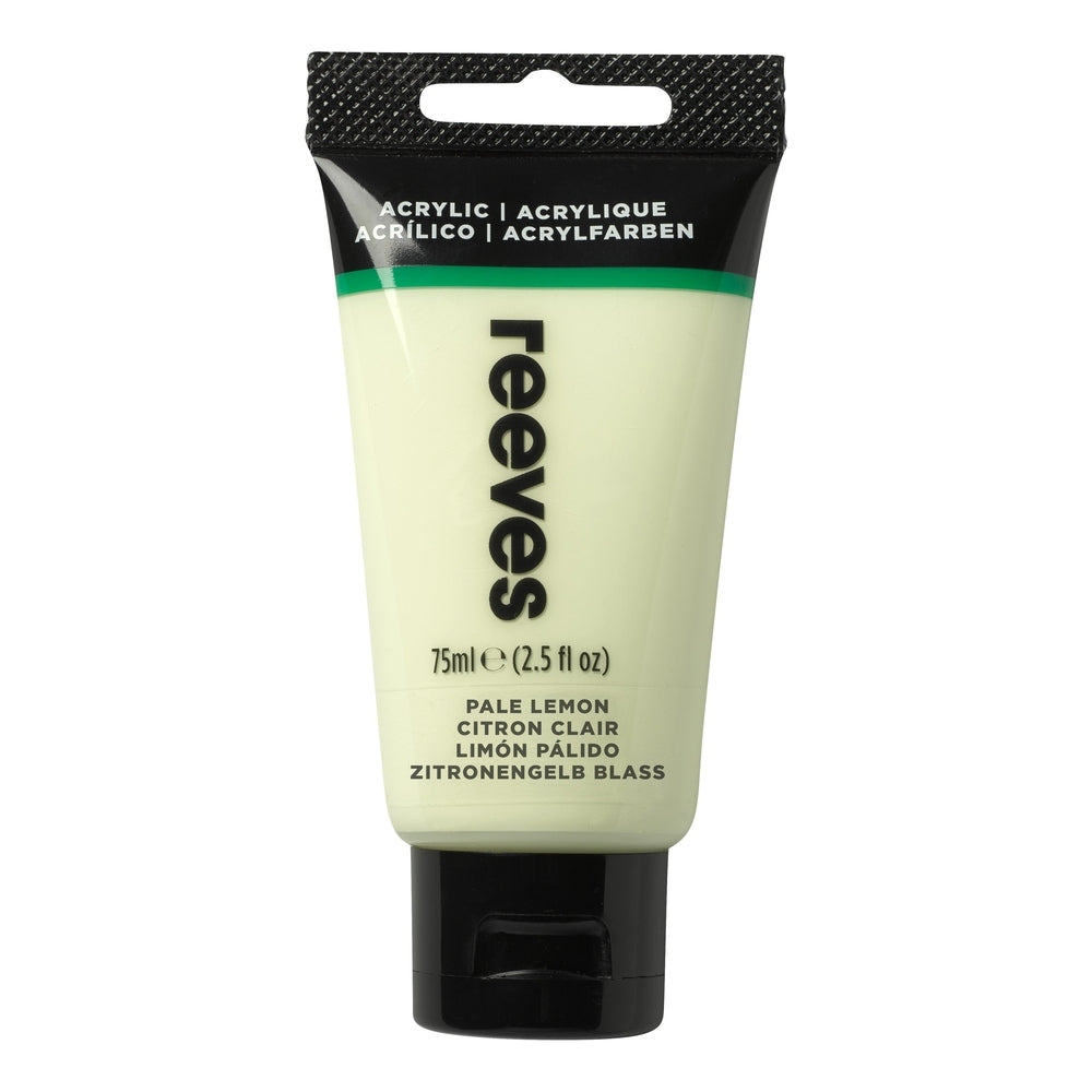 ACRYL REEVES 200ML PALE LEMON YELLOW