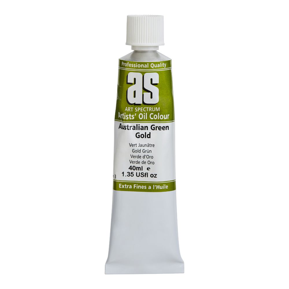 OIL AS ARTIST 40ML S3 AUST GREEN GOLD