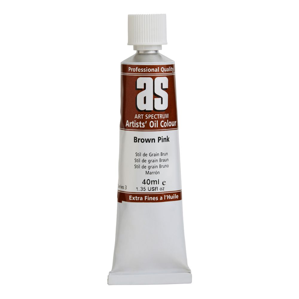 OIL AS ARTIST 40ML S3 BROWN PINK