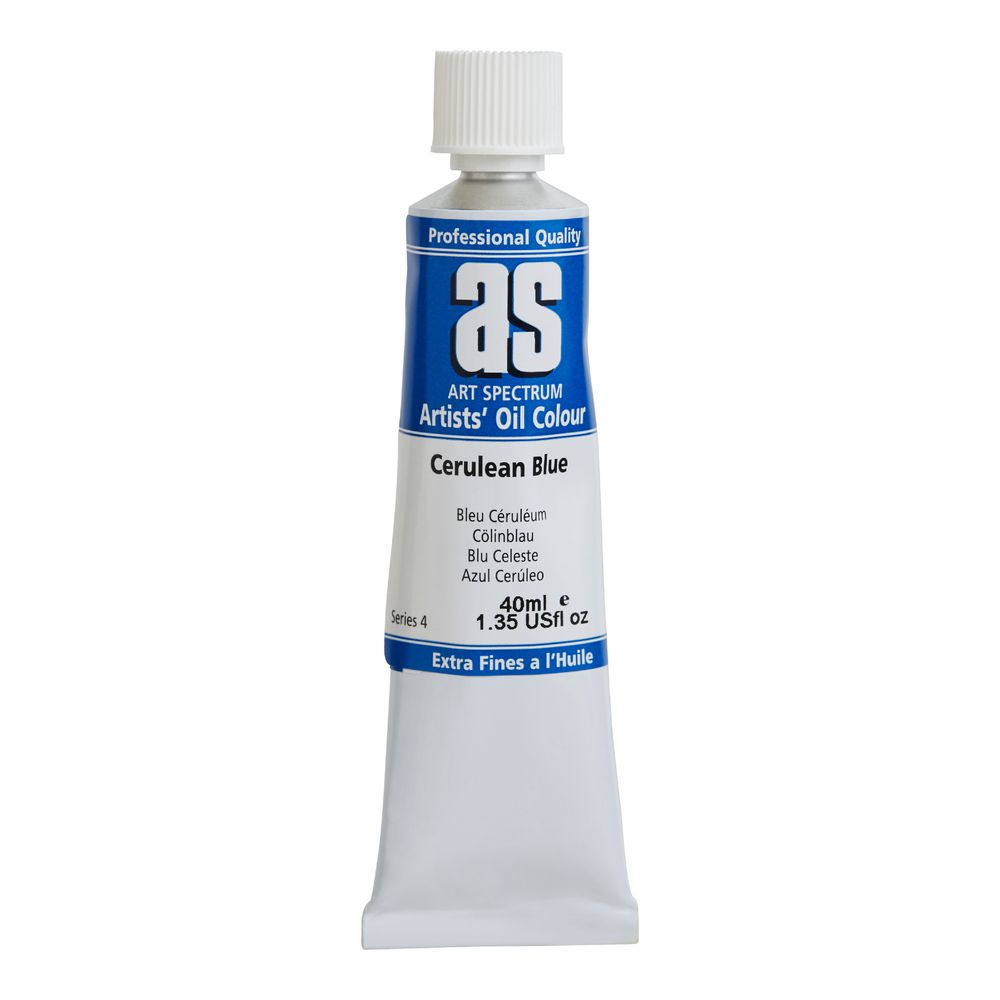 OIL AS ARTIST 40ML S4 CERULEAN BLUE