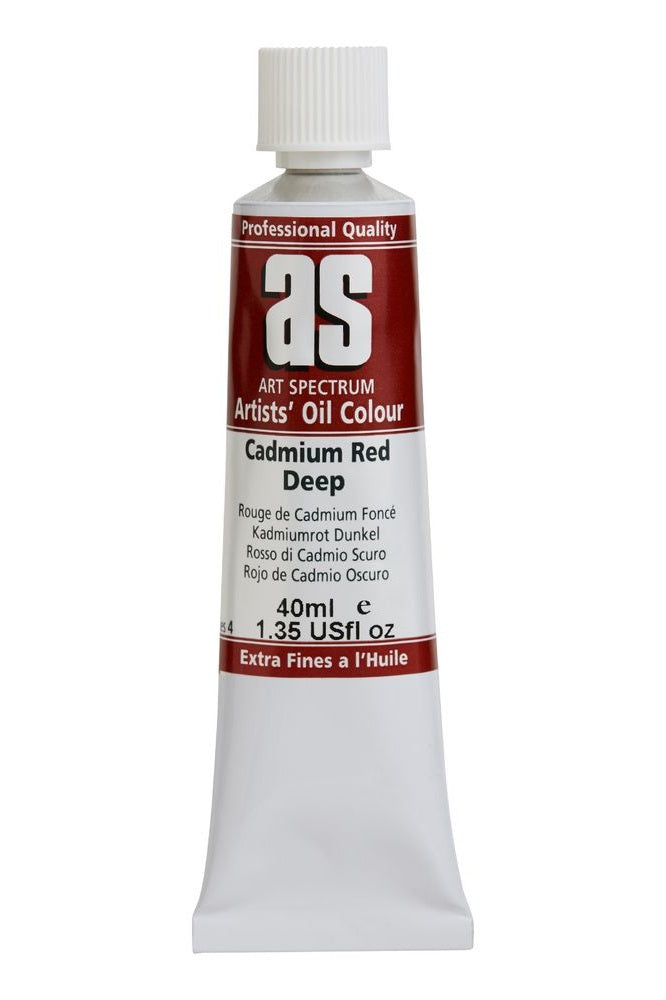 OIL AS ARTIST 40ML S4 CAD RED DEEP