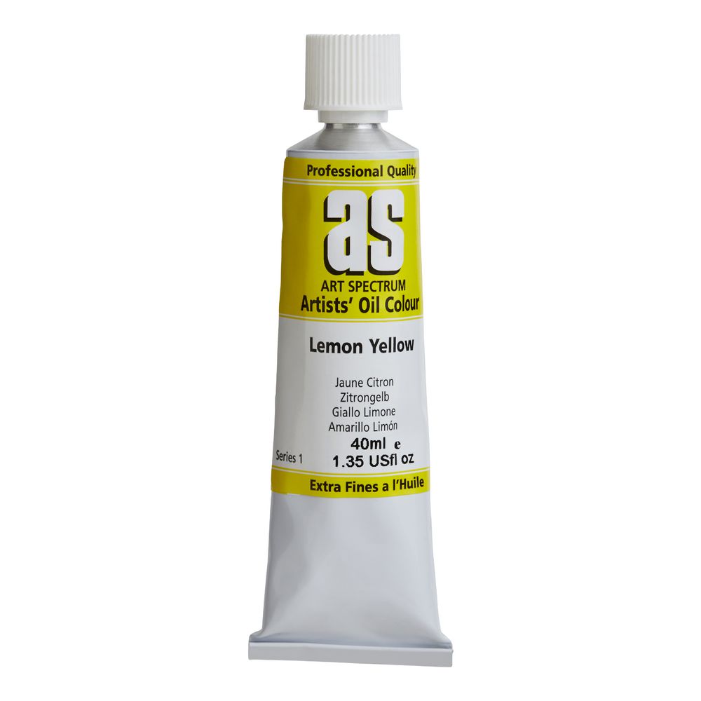 OIL AS ARTIST 40ML S1 LEMON YELLOW