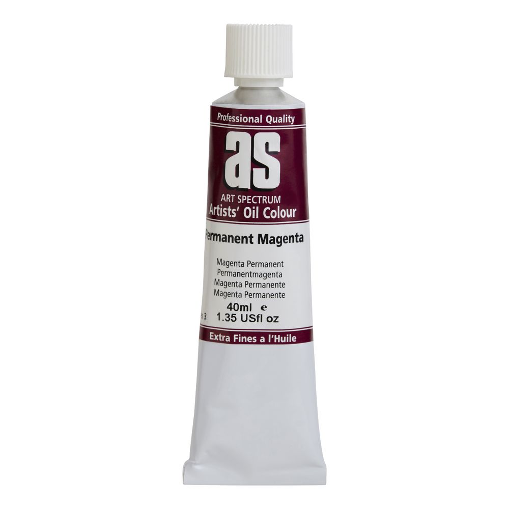 OIL AS ARTIST 40ML S3 PERMANENT MAGENTA
