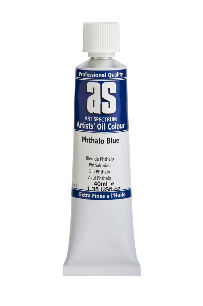 OIL AS ARTIST 40ML S1 PHTHALO BLUE
