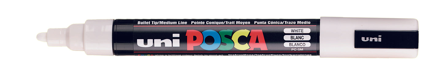 MARKER POSCA PC-5M WHITE