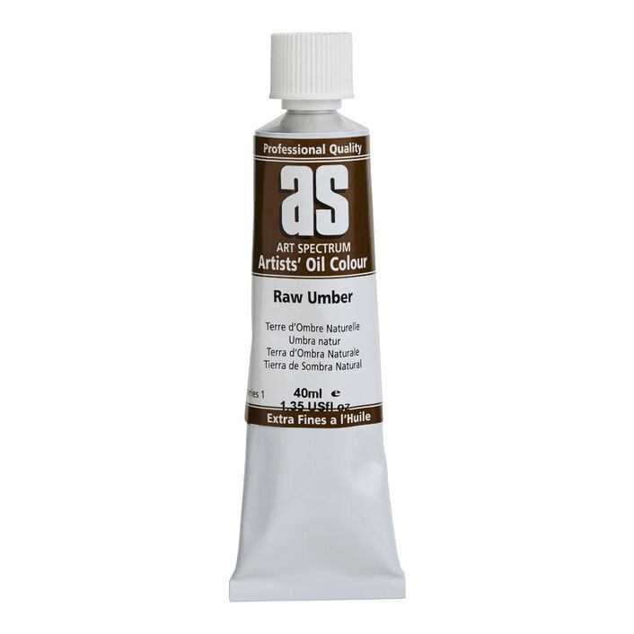OIL AS ARTIST 40ML S1 RAW UMBER