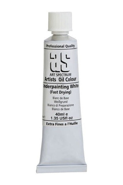 OIL AS ARTIST 40ML S1 UNDERPAINT WHITE