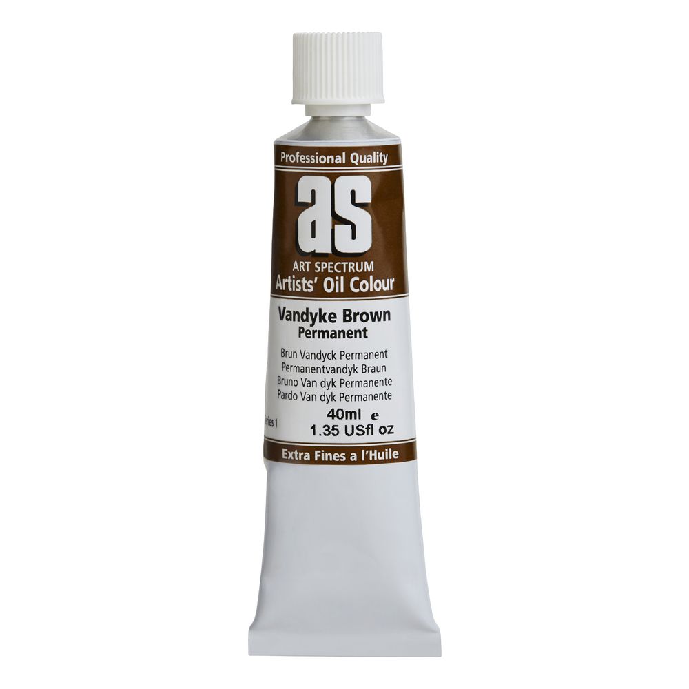 OIL AS ARTIST 40ML S1 VAN DYKE BROWN