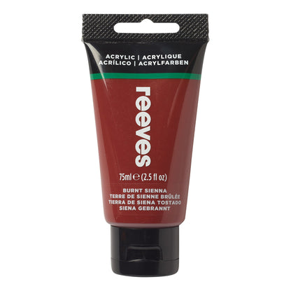 ACRYL REEVES 75ML BURNT SIENNA