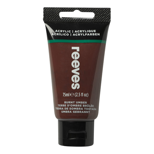 ACRYL REEVES 75ML BURNT UMBER