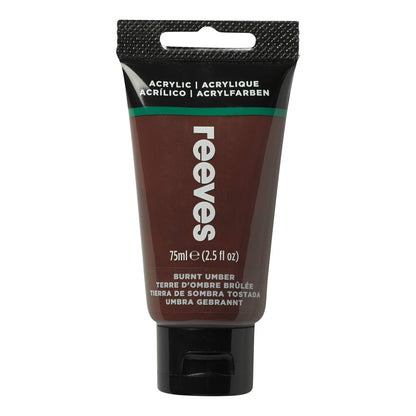 ACRYL REEVES 75ML BURNT UMBER