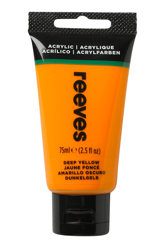 ACRYL REEVES 75ML DEEP YELLOW