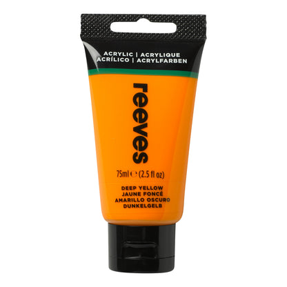 ACRYL REEVES 200ML DEEP YELLOW