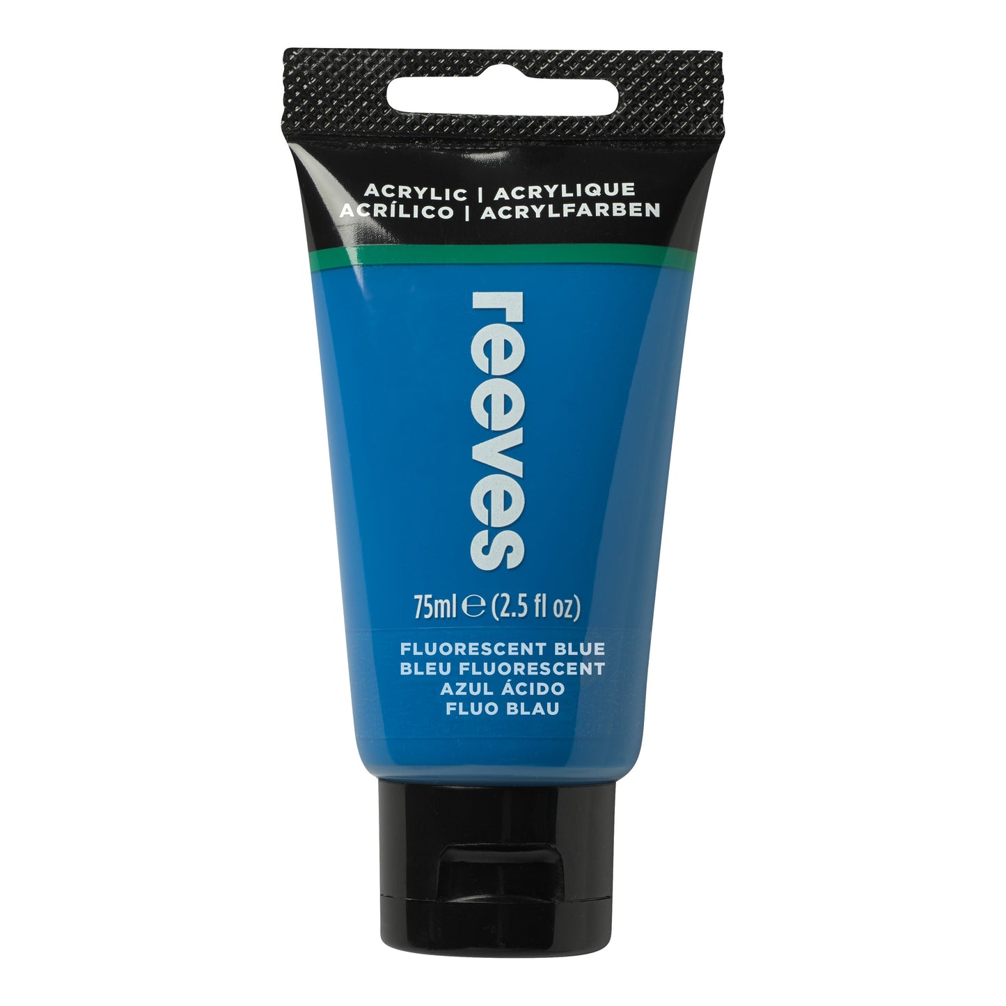 ACRYL REEVES 75ML FLUORESCENT BLUE