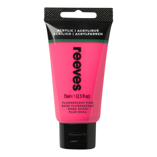 ACRYL REEVES 75ML FLUORESCENT  PINK