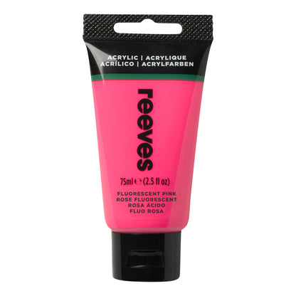 ACRYL REEVES 75ML FLUORESCENT  PINK