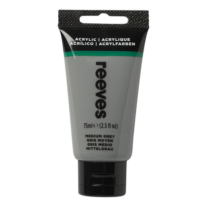ACRYL REEVES 75ML MED GREY