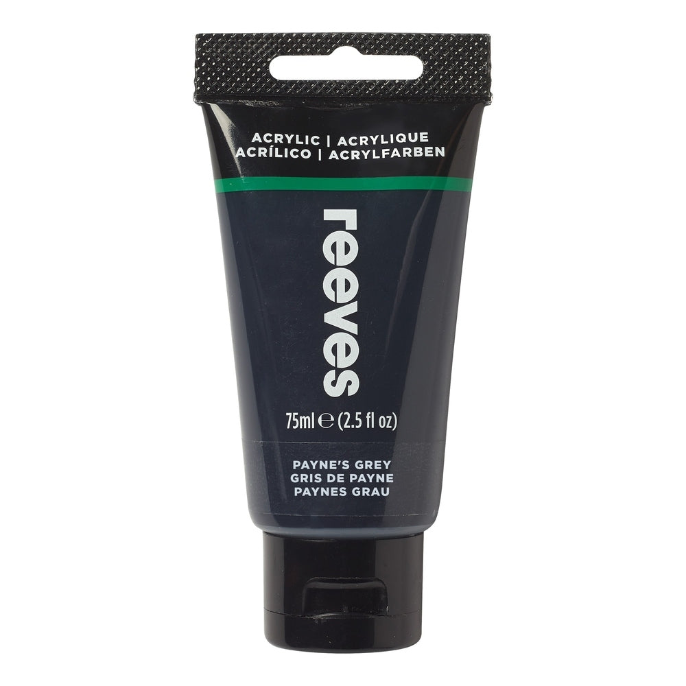 ACRYL REEVES 75ML PAYNES GREY