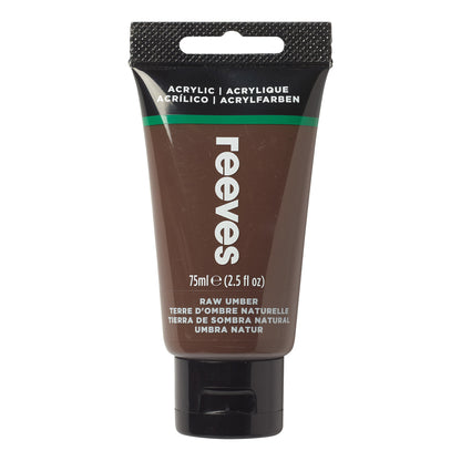 ACRYL REEVES 75ML RAW UMBER