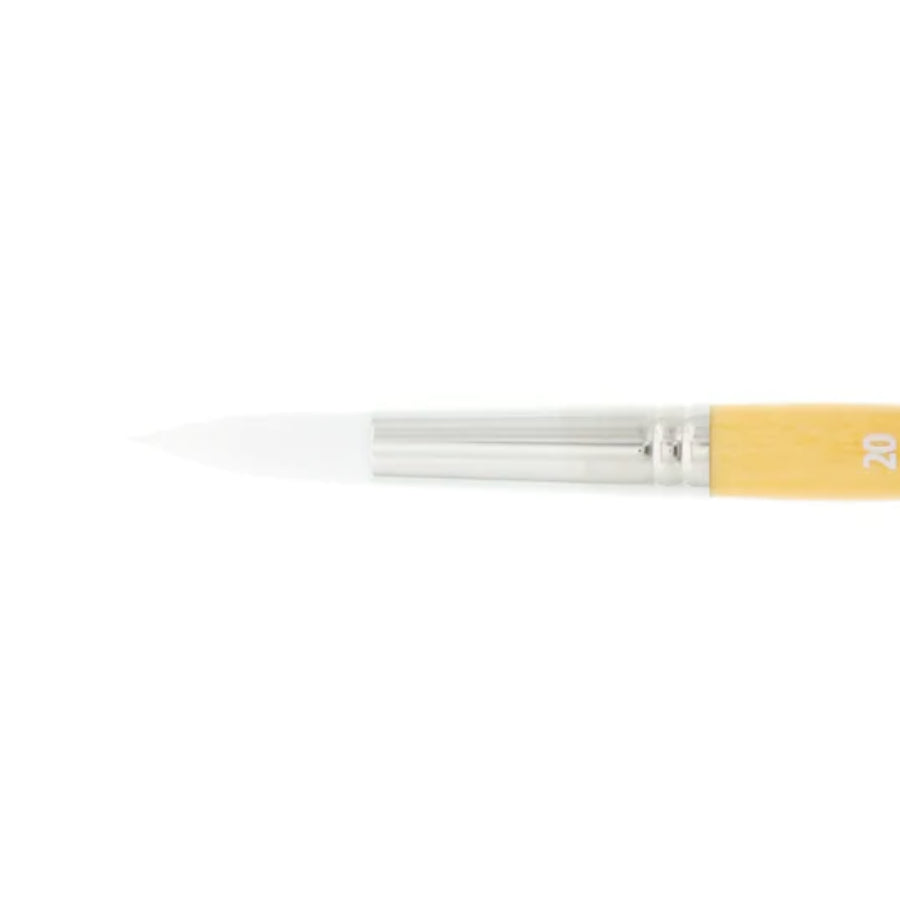 BRUSH SNAP SH SYN WHITE 9850R No 20