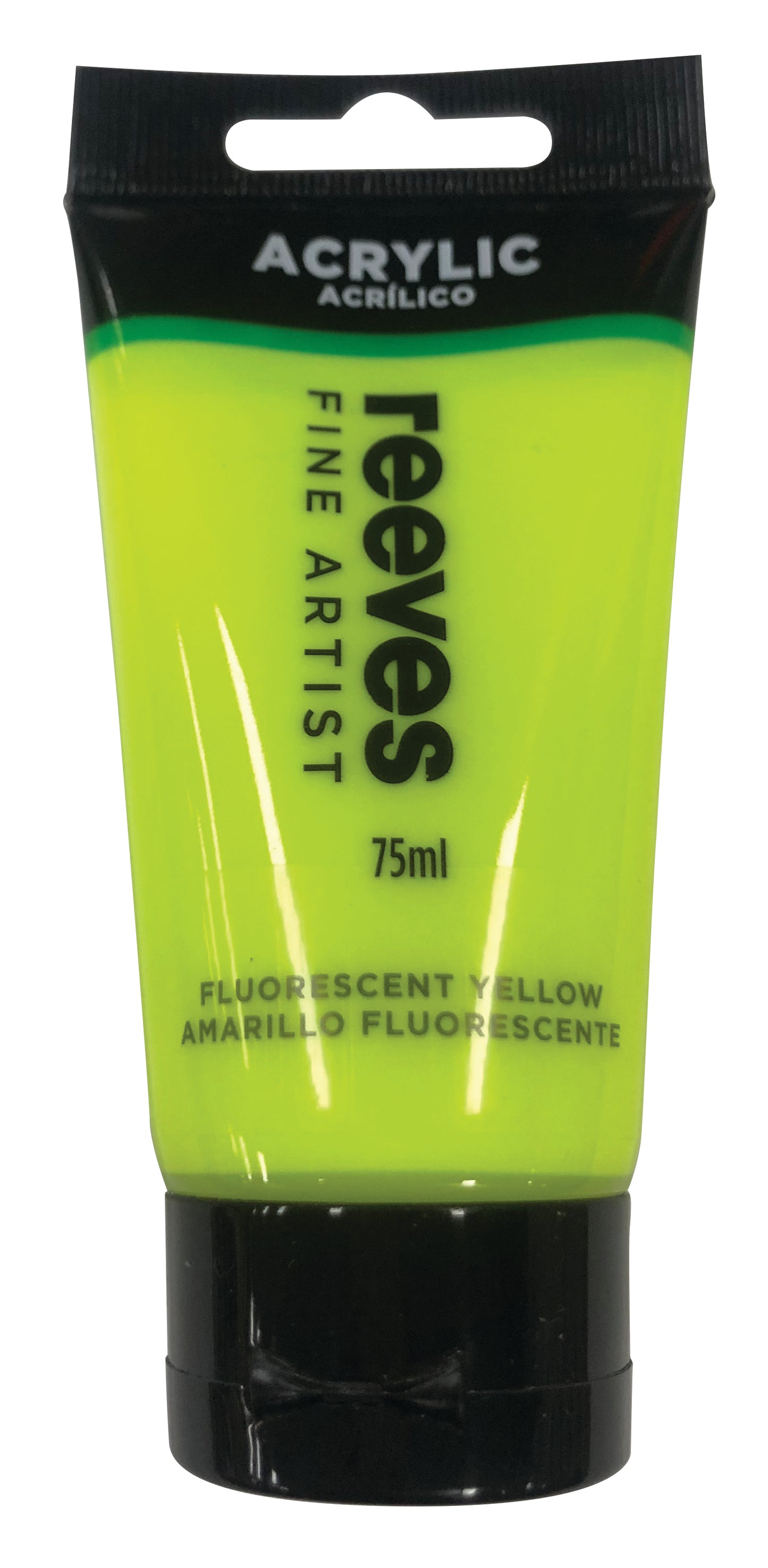ACRYL REEVES 75ML FLUORESCENT YELLOW