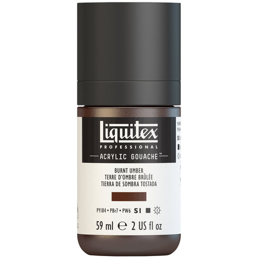 GOUACHE LIQUITEX BURNT UMBER S1 59ML