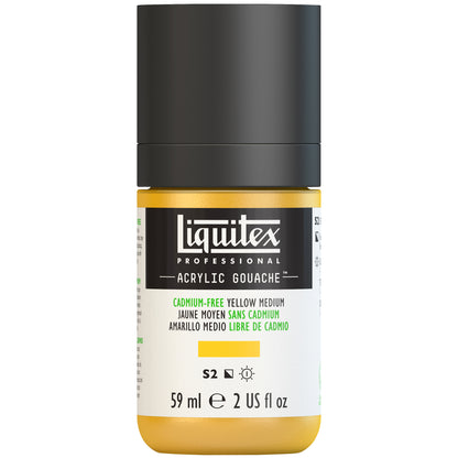 GOUACHE LIQUITEX CADMIUM MEDIUM YELLOW F