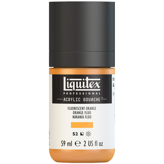 GOUACHE LIQUITEX FLURO ORANGE S2 59ML