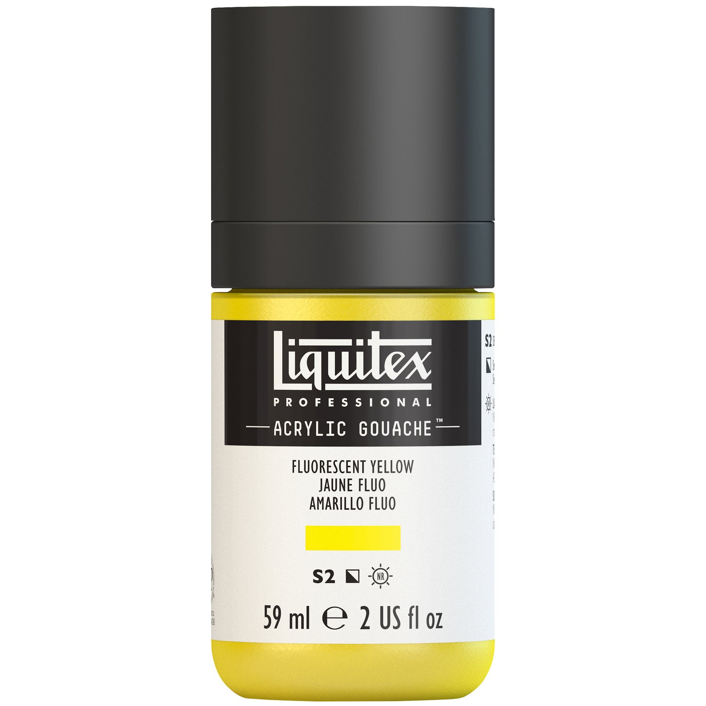 GOUACHE LIQUITEX FLURO YELLOW S2 59ML