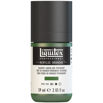 GOUACHE LIQUITEX HOOKERS GREEN HUE S1 59