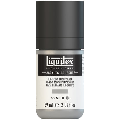 GOUACHE LIQUITEX IRRIDESCENT BRIGHT SILV