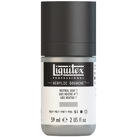 GOUACHE LIQUITEX NEUTRAL GREY 7 S1 59ML