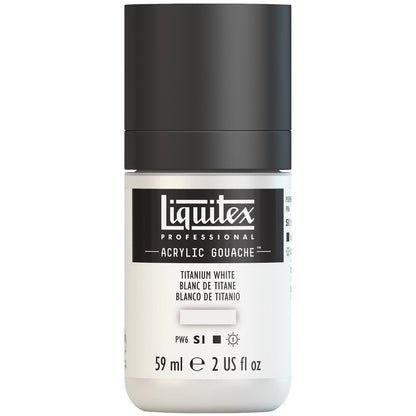 GOUACHE LIQUITEX TITANIUM WHITE S1 59ML