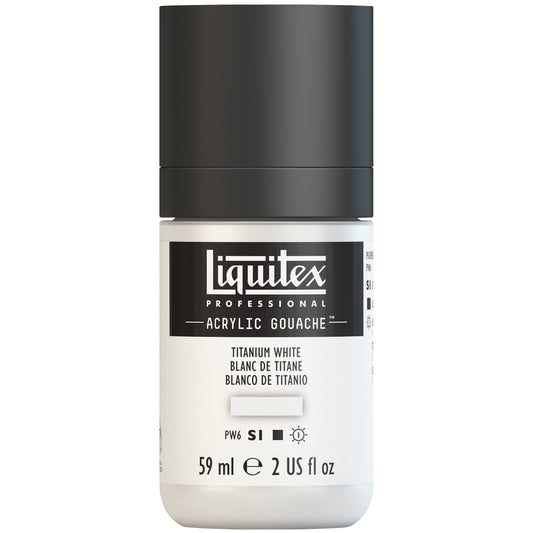 GOUACHE LIQUITEX TITANIUM WHITE S1 59ML