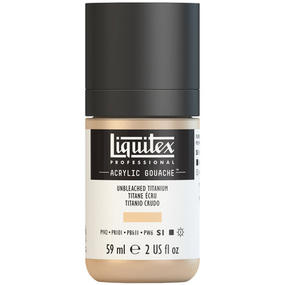 GOUACHE LIQUITEX UNBLEACHED TITANIUM S1