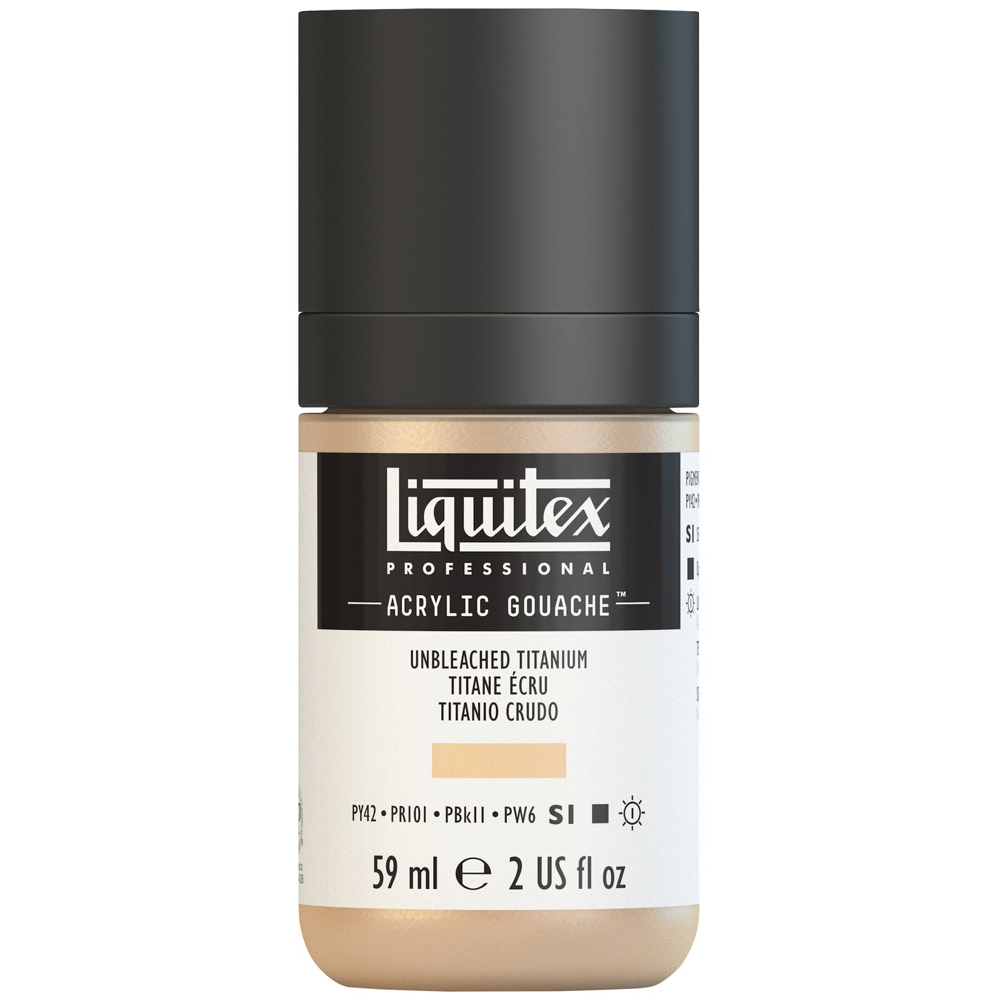 GOUACHE LIQUITEX UNBLEACHED TITANIUM S1