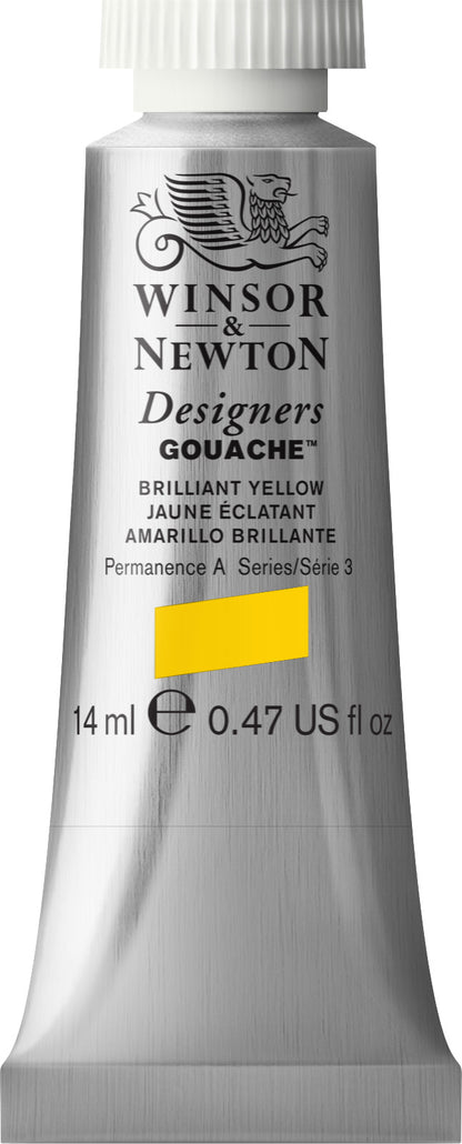 GOUACHE W/N BRILLIANT YELLOW S3 14ML