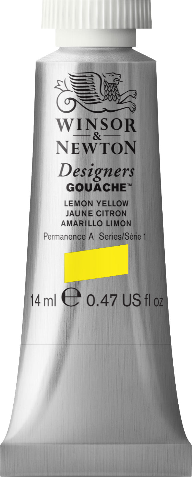 GOUACHE W/N LEMON YELLOW S1 14ML