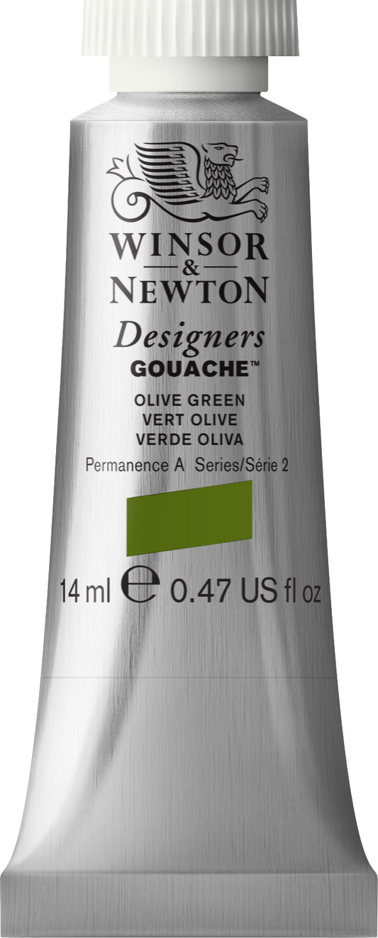 GOUACHE W/N OLIVE GREEN S2 14ML