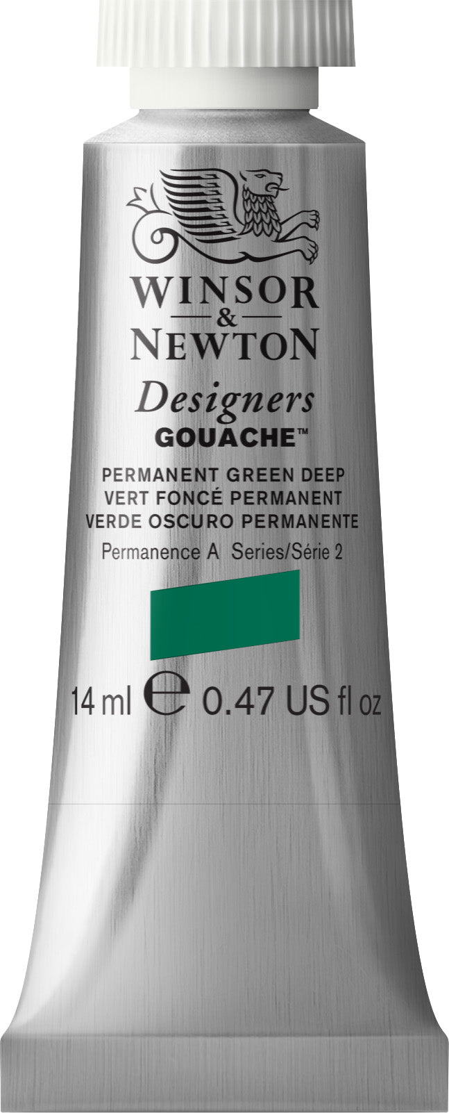 GOUACHE W/N PERM DEEP GRN S2 14ML