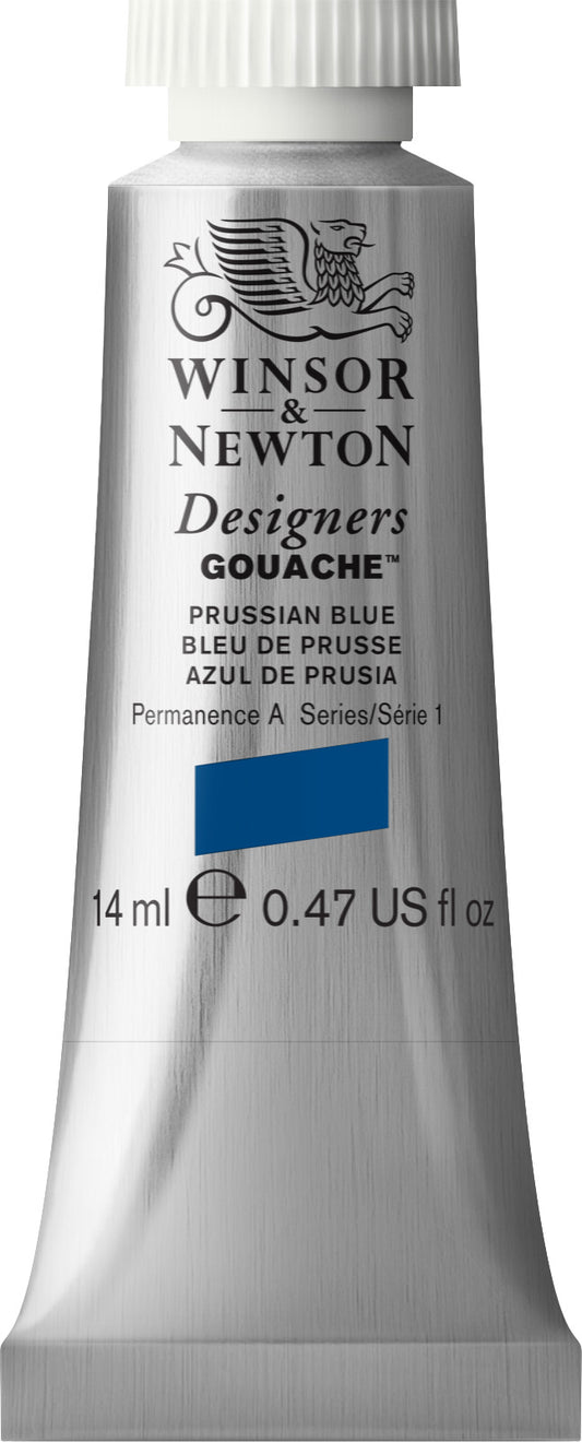 GOUACHE W/N PRUSSIAN BLUE S1 14ML