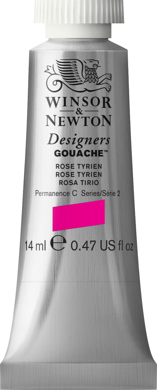 GOUACHE W/N ROSE TYRIEN S2 14ML