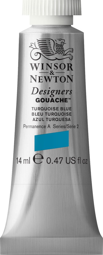 GOUACHE W/N TURQUOISE BLUE S2 14ML