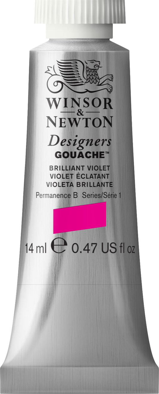 GOUACHE W/N BRILLIANT VIOLET S1 14ML