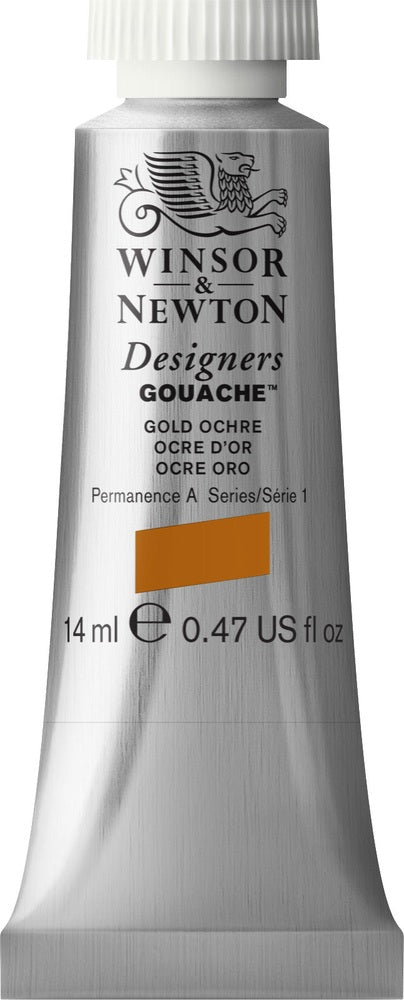 GOUACHE W/N GOLD OCHRE S1 14ML