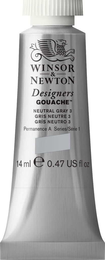 GOUACHE W/N NEUTRAL GREY 3 S1 14ML