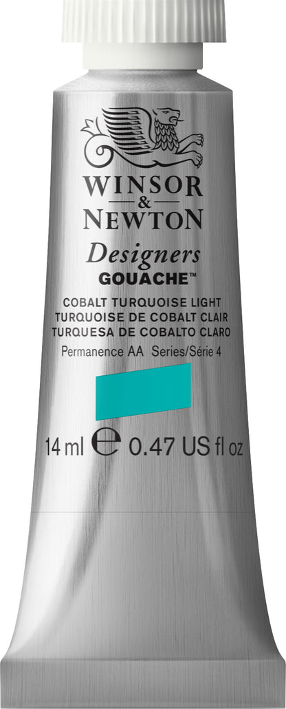GOUACHE W/N COBALT TURQUOISE LT S4 14ML